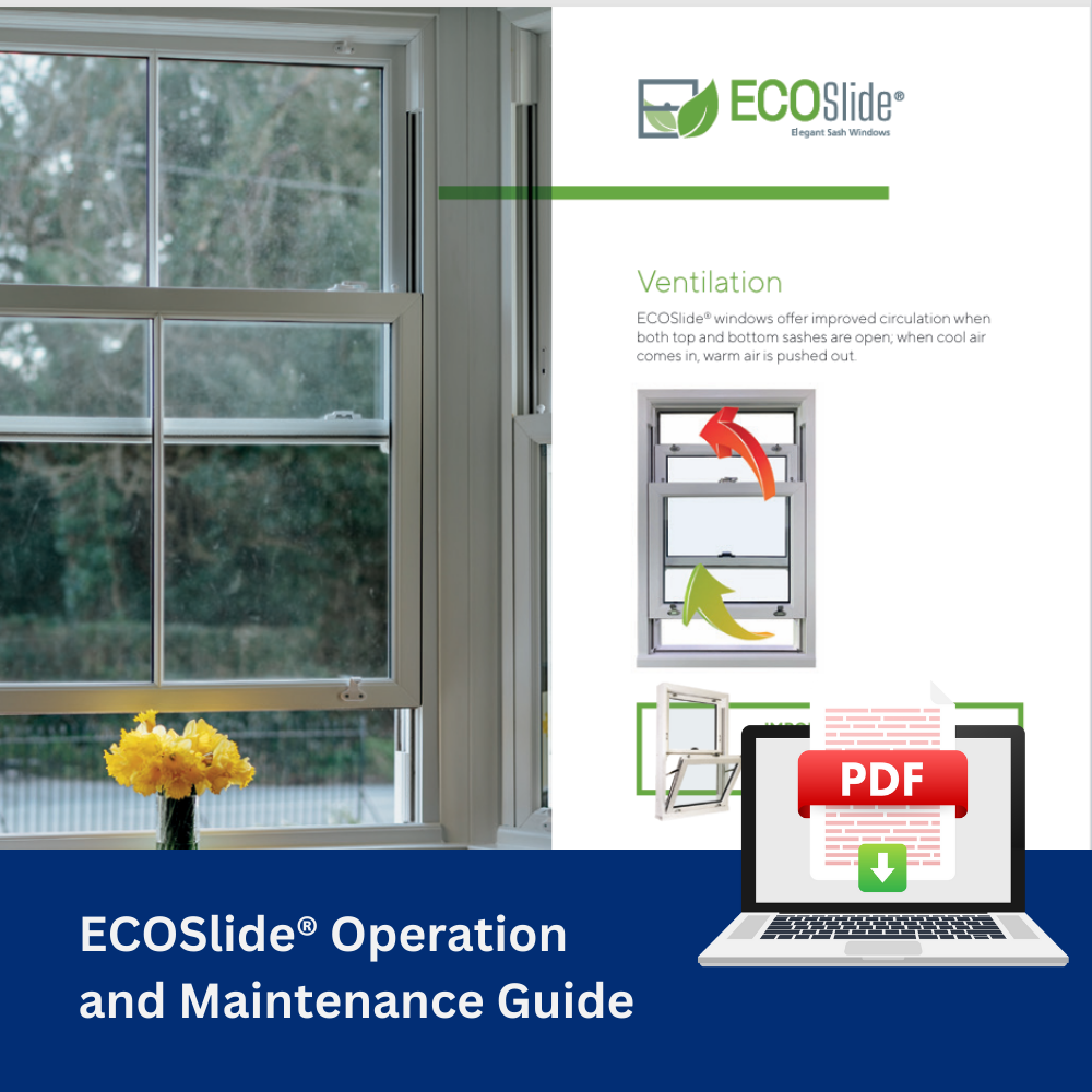 Ecoslide uPVC Sash Windows operation and Maintenance Guide