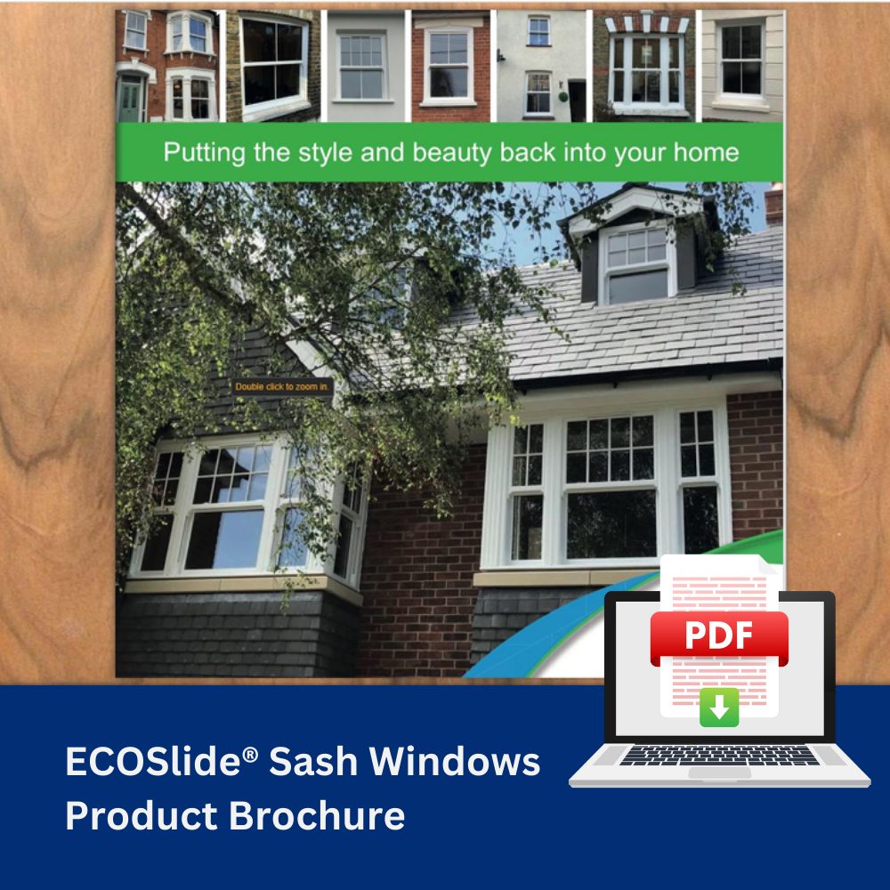 Ecoslide uPVC Sash Windows product brochure