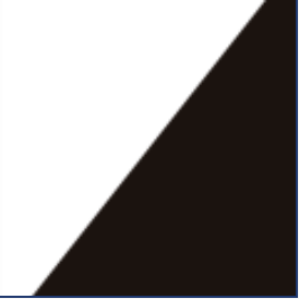 Black or Brown Inside White